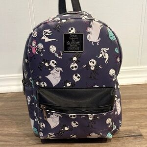 Disney Purple and Black Character Backpack